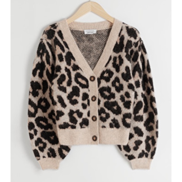 & Other Stories Leopard Cardigan never worn - Picture 1 of 1